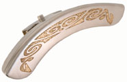 Cobalt-Plated Engraved Banjo Armrest