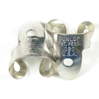 Cobalt Plated .020" Dunlop Nickel/Silver Finger Picks (Pair)